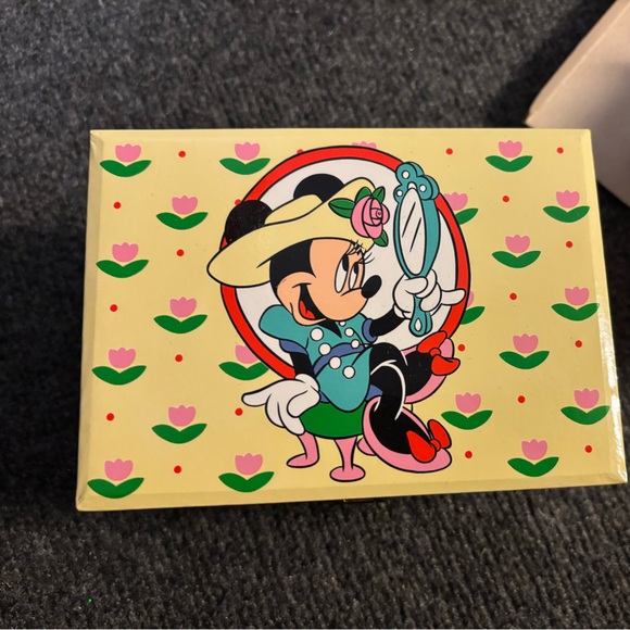 Minnie Mouse vintage Musical Jewelry Box nib song thank heaven for little girls - Picture 3 of 5